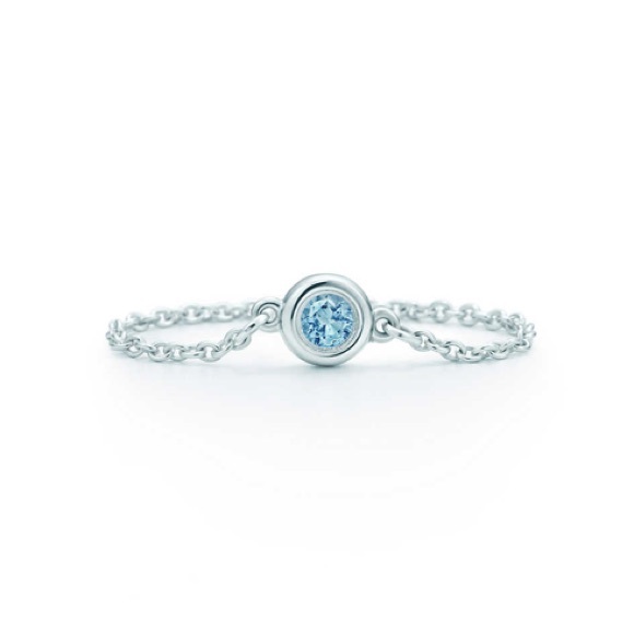 Tiffany & Co. Jewelry - Tiffany Aquamarine Ring Sz 6 ELSA PERETTI Ring